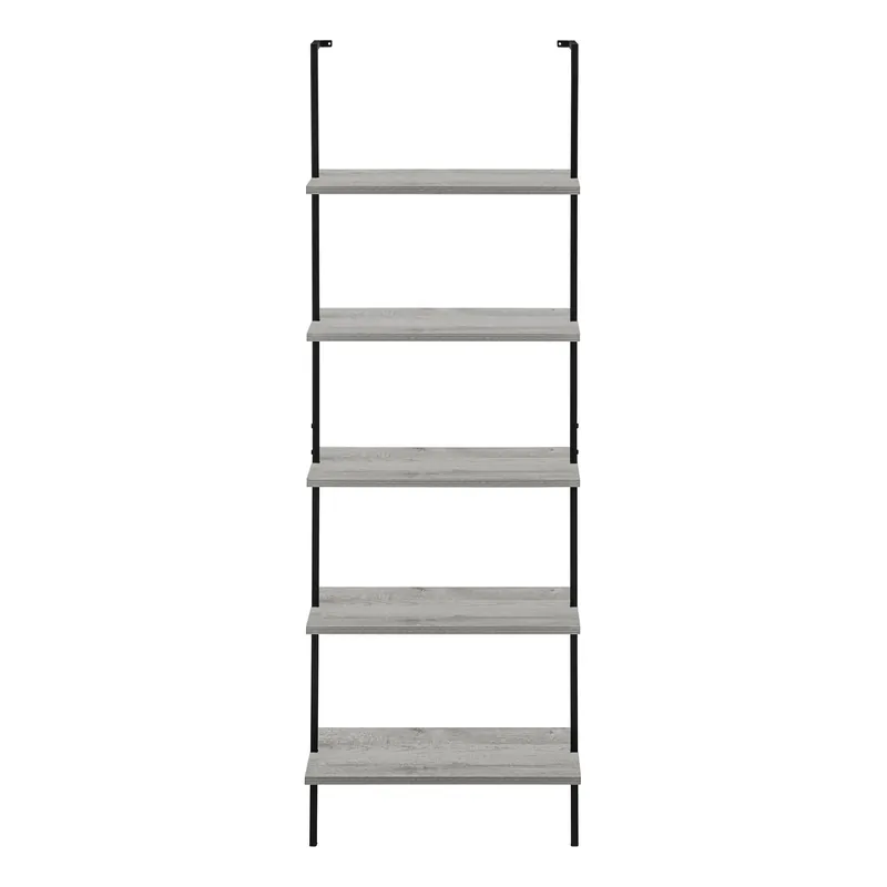 Gray Metal Five Tier Bookcase By Homeroots Grab Now