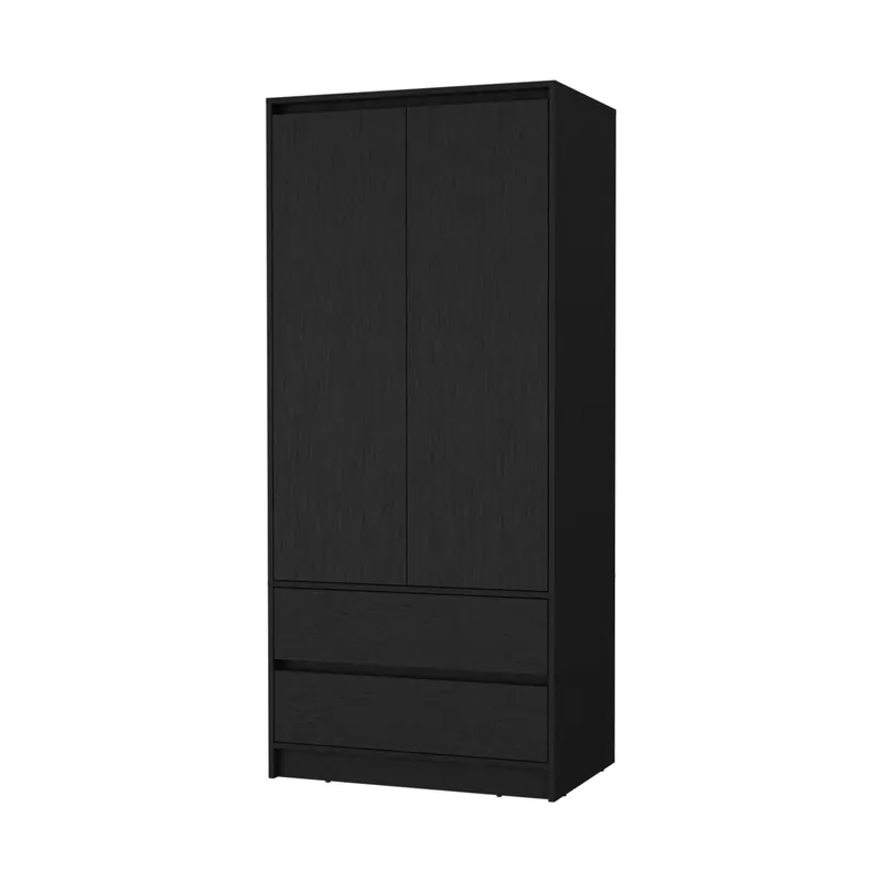 Black Accent Cabinet Soft Close With Multiple Shelves And Three Drawer Hassle-Free Returns
