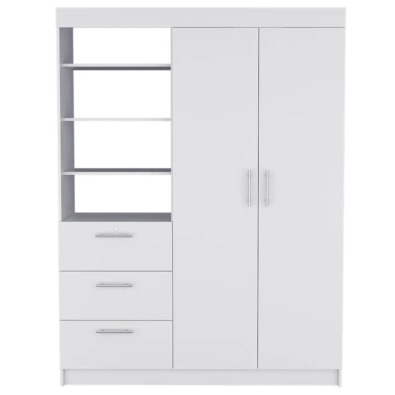 White Three Drawer Combo Dresser By Homeroots Don’t Miss Out
