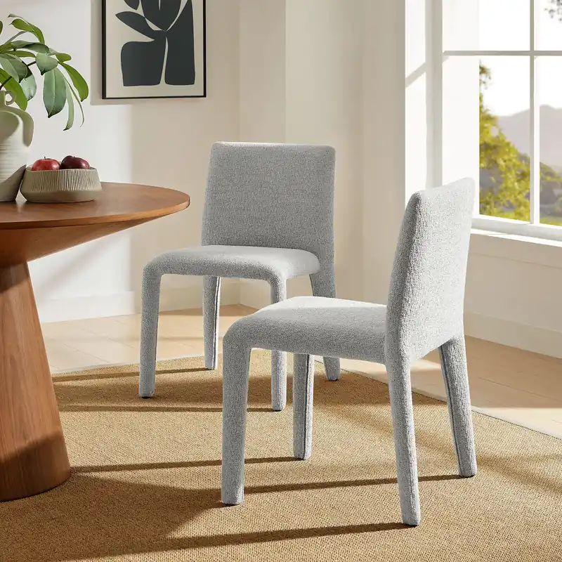 Rhodes Fabric Upholstered Dining Chair by Modway Best Choice