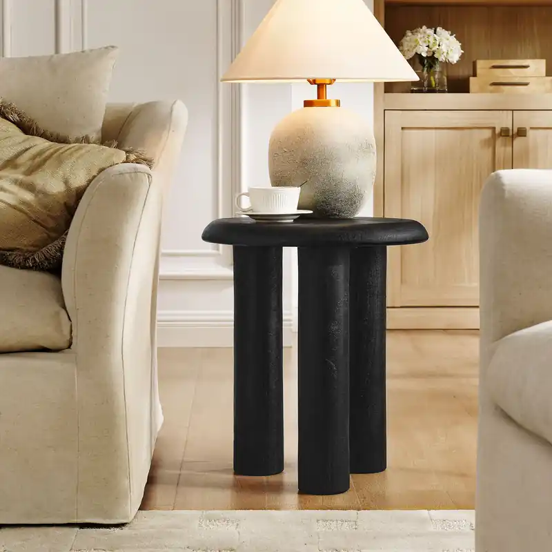Mavina Mango Wood Side Table by Modway Worldwide Shipping