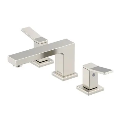 Markdown Gerber D304119BN Avian Two Handle Widespread Lavatory Faucet w/ Metal Touch Down Drain 1.2gpm - Brushed Nickel