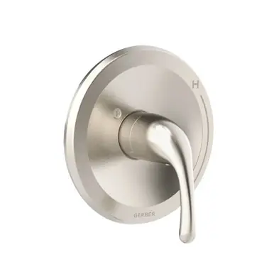 Worldwide Shipping Gerber G00G9310BNTC Maxwell Single Handle Valve Only Trim Kit & Treysta Cartridge - Brushed Nickel