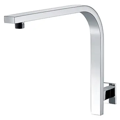 Mountain Plumbing MT29-CPB 12" Square Shower Riser Arm - Solid Brass - Polished Chrome Buy Direct