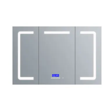 Limited Time Lexora Lesina 60" Wide x 36" High LED Medicine Cabinet w/ Defogger