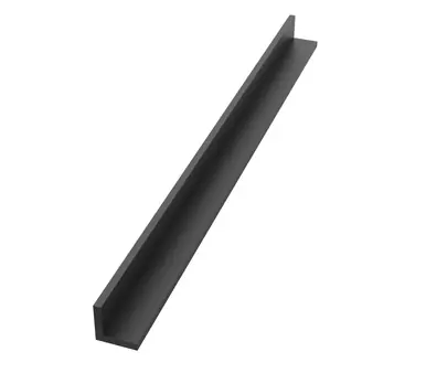 Flash Sale Swanstone 96 inch Metal Edge Finishing Trim Kit in Black