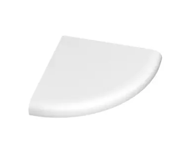 Swanstone ES20000.010 Corner Soap Dish in White - Set of Two Final Sale