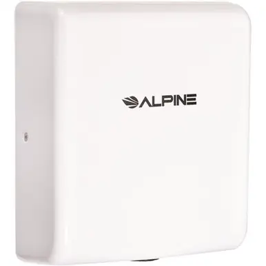 Alpine ALP405-10-WHI Willow High Speed Commercial Hand Dryer, 120V, White New Arrival