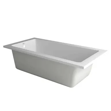 Warranty Included Fine Fixtures BT107 Drop In Bathtub 54 inch X 30 Inch X 19 Inch