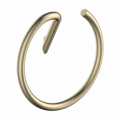 Today Only Fine Fixtures Dijon Bathroom Hand Towel Ring - Satin Brass - AC4TRSB