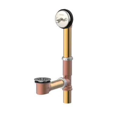 Trusted Brand Gerber 41-818 Classics Trip Lever 20 Gauge Drain for Standard Tub - Brushed Nickel