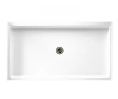 Fast Shipping Swanstone SF03260MD.010 32 x 60 Alcove Shower Pan with Center Drain in White