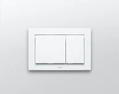 Latest TOTO® Push Plate - Rectangle White Plastic For In Wall Tank System - YT800#WH