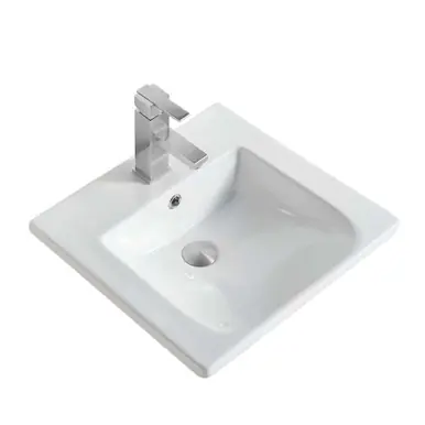 Today Only Fine Fixtures VT2018W Vanity Top with Sink & Countertop 20 Inch X 18 Inch - White