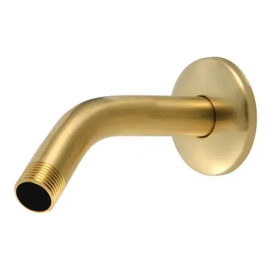 Kingston Brass K150K7SB Trimscape 6" Shower Arm with Flange, Brushed Brass Super Sale
