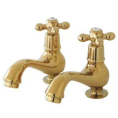 Kingston Brass KS1102AX Heritage Basin Tap Faucet, Polished Brass Must Have