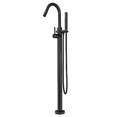 Pfister LG6-1MFY Modern Free Standing Tub Filler Faucet and Handshower - Tuscan Bronze Authentic