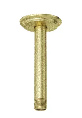 Brand New Price Pfister 015-06CBG 6" Ceiling Mount Shower Arm - Brushed Gold