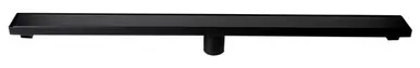 Alfi 36" Black Matte Stainless Steel Linear Shower Drain with Solid Cover Bulk Order