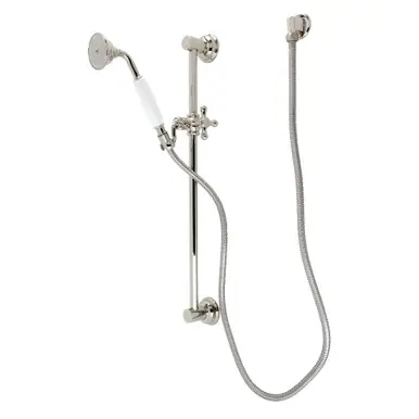 Kingston Brass KAK3526W6 Made To Match Hand Shower Combo with Slide Bar, Polished Nickel Big Sale