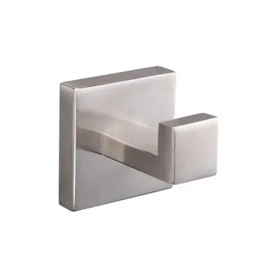 Editor’s Pick Lexora Bagno Lucido Stainless Steel Robe Hook - Satin Nickel