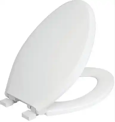 Mansfield SB200WH White Elongated Toilet Seat Viral