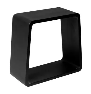 Alfi ABST55M Black Matte Solid Surface Resin Bathroom / Shower Stool While Supplies Last