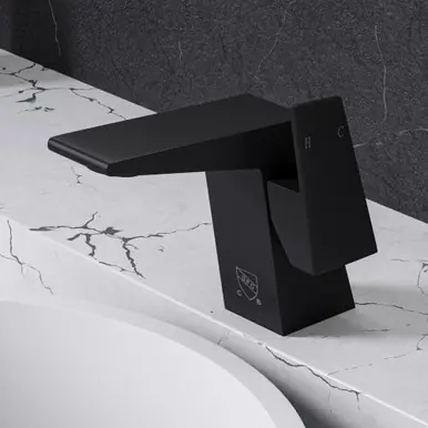 Last Chance Alfi Black Matte Single Hole Bathroom Faucet