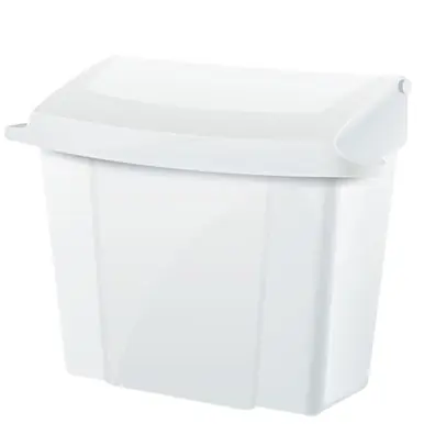 Alpine ALP451-WHI Sanitary Napkin Receptacle, White Buy Direct