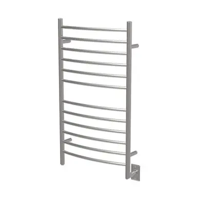 Amba RWHL-CP Radiant Large Hardwired Curved Towel Warmer - Polished - 24 in. x 41 in. x 5 in. Special Offer