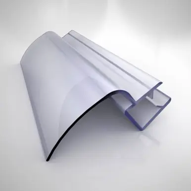 Today Only Dreamline 63019100-1930 309C-10, Clear Vinyl Seal, 76 in. Length, for 3/8 in. (10 mm.) Glass Shower Door