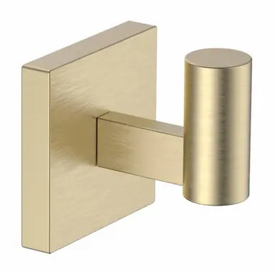 Free Shipping Fine Fixtures Bathroom Robe Hook - Satin Brass - AC3HKSB