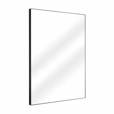 In Demand Fine Fixtures Rectangular 24 Inch X 30 Inch Mirror with Sharp Corners - Matte Black - MRS2430BL