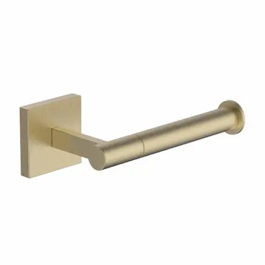Fine Fixtures Toilet Tissue Paper Roll Holder - Satin Brass - AC3THSB Special Discount