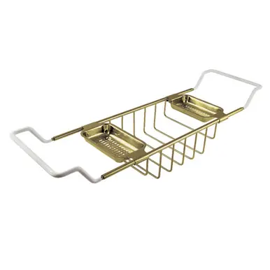 Kingston Brass CC2157 Vintage Bathtub Caddy Tray, - Brushed Brass Grab Now