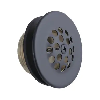 Order Now Kingston Brass DTL200MB Tub Drain Strainer and Grid, Matte Black
