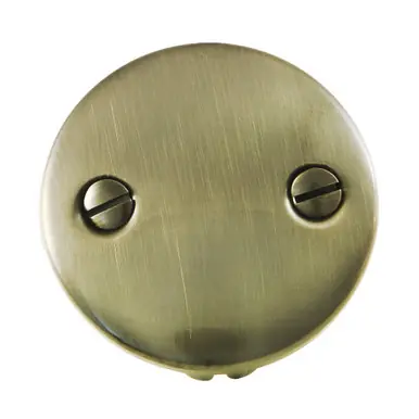 Kingston Brass DTT103 Bathtub Overflow Plate, Antique Brass Clearance