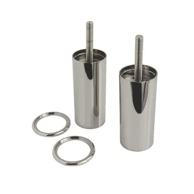 Modern Kingston Brass Extension Leg, Polished Nickel - VPBL314886