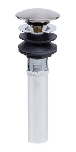 Trending Alfi AB9056-BN Brushed Nickel Pop Up Drain for Bathroom Sink with Overflow