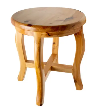 Alfi AB4406 11" Cedar Wood Round Stool For Shower or Multi-Purpose Genuine