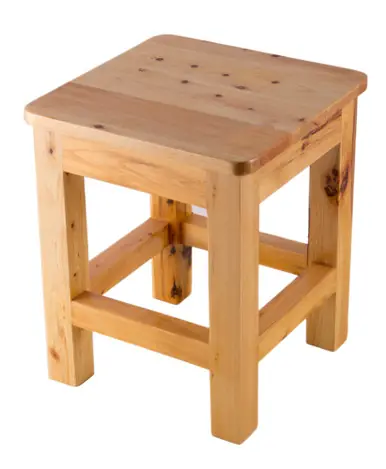 Alfi AB4407 10"x10" Square Wooden Bench/Stool For Shower or Multi-Purpose Holiday Sale