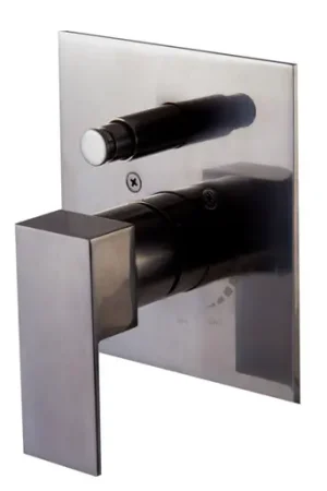 Alfi AB6801-BN Brushed Nickel Modern Square Pressure Balanced Shower Mixer Faucet with Diverter Flash Sale