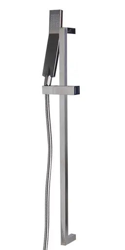 Alfi AB7606-BN Brushed Nickel Sliding Rail - Bar Hand Held Shower Head Set with Hose Cheap