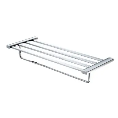 Shop Now Alfi AB9539-BN Brushed Nickel 24 inch Towel Bar & Shelf