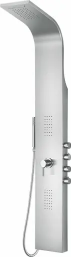 Professional Grade Alfi ABSP30 Stainless Steel Shower Panel with 2 Body Sprays