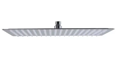 Alfi RAIN16S-PSS Solid Polished Stainless Steel 16" Square Ultra Thin Rain Shower Head Best Seller