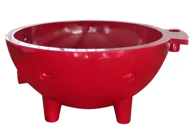 Trending Alfi Red Wine FireHotTub The Round Fire Burning Portable Outdoor Hot Bath Tub