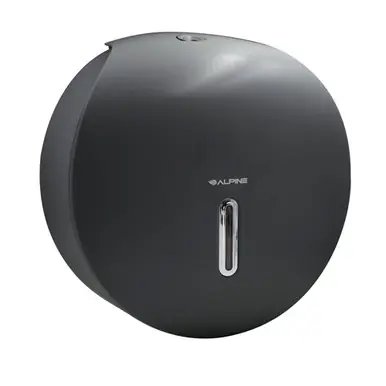 New Release Alpine ALP450-GRY 9 Single-Roll Jumbo Bath Tissue Dispenser, Gray