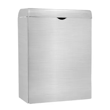 Today Only Alpine ALP451-SSB Sanitary Napkin Receptacle, Stainless Steel