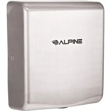 Trending Alpine ALP405-10-SSB Willow High Speed, Commercial Hand Dryer, Stainless Steel, 120V